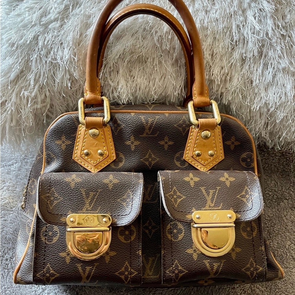 Authentic Louis Vuitton Monogram Manhattan PM
